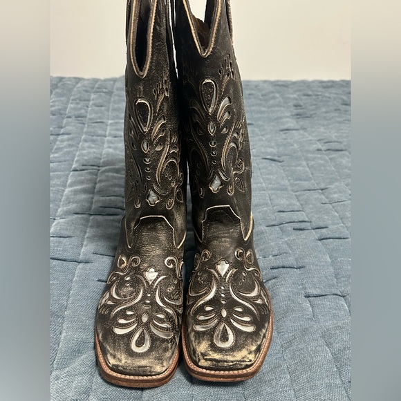 Roper Belle Brown Western Boots - Picture 5 of 15
